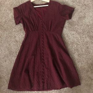 Madewell short sleeved dress